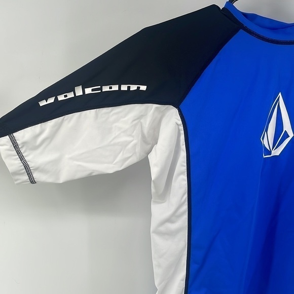 VOLCOM swim shirt rash guard anti uv mod tech uv ultra violet protection sz lg - Picture 4 of 8